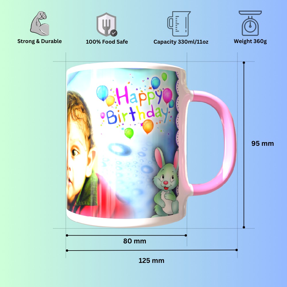 Cute-and-Soft-for-Kids-TPD52RHM10-Pink-Round-Handle