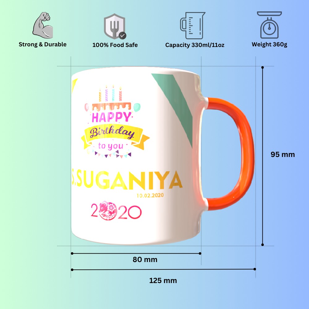 Kids-Friendly-Design-TPD56RHM3-Orange-Round-Handle