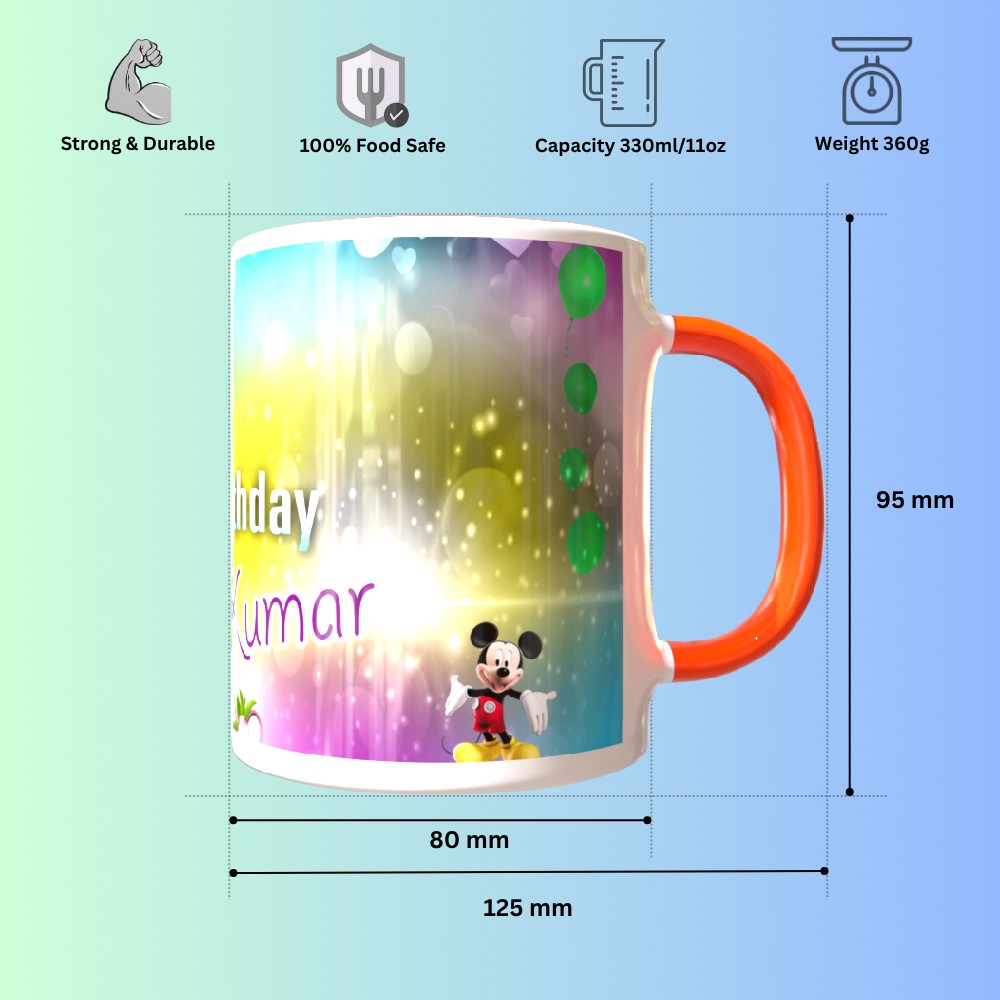 Kids-Friendly-Design-TPD57RHM3-Orange-Round-Handle