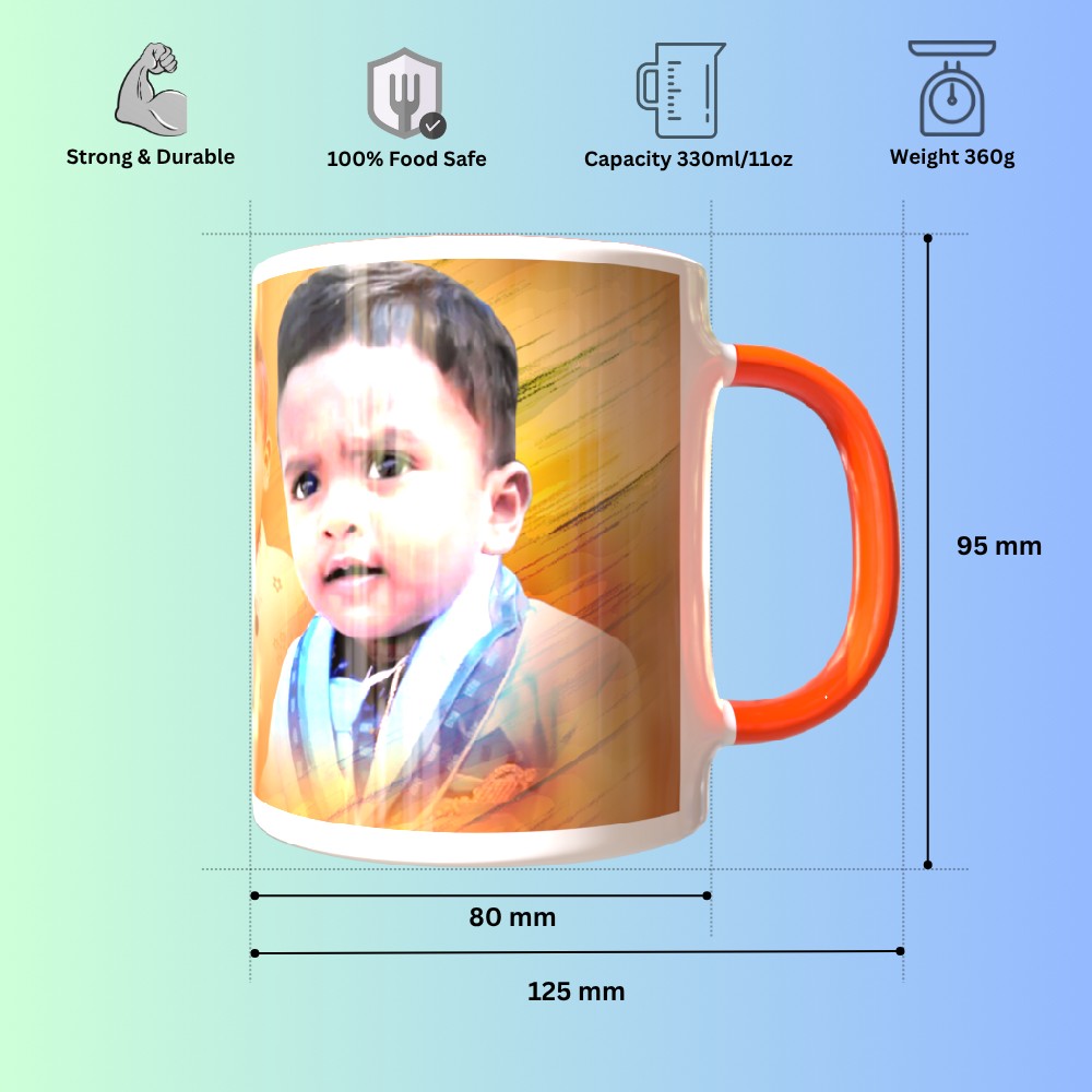 Kids-Friendly-Design-TPD62RHM3-Orange-Round-Handle