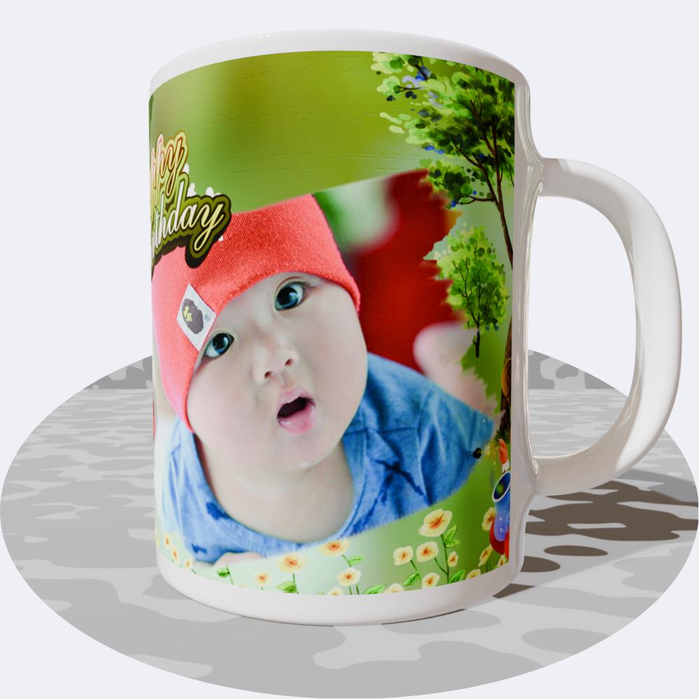 Kids White Round  Mugs