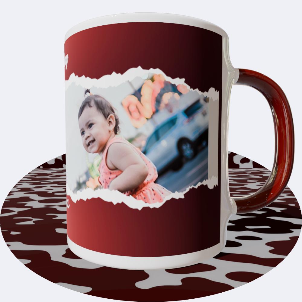 Kids Brown Round  Mugs