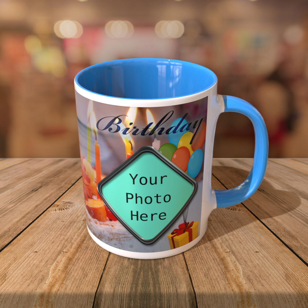 Customized 11oz Coffee Mugs with Color Inside
