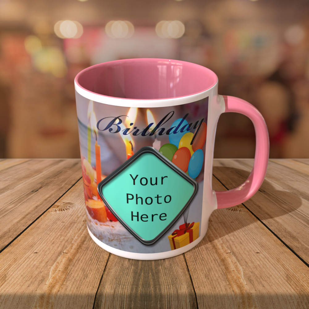 Customized 11oz Coffee Mugs with Color Inside