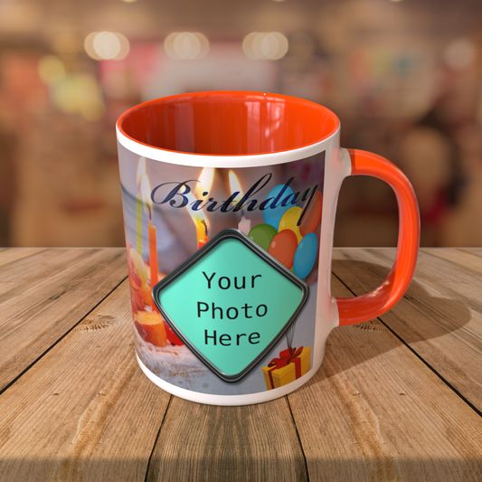 Customized 11oz Coffee Mugs with Color Inside
