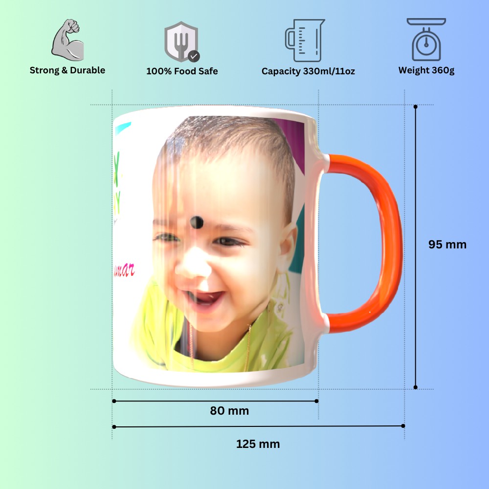 Kids-Friendly-Design-TPD72RHM3-Orange-Round-Handle